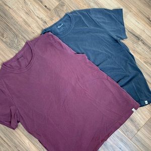 USA Made Madewell J. crew Garment Dye Tees